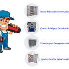 Quadro Comando Partida Estrela Triangulo 7,5cv 220v - Weg