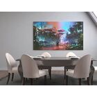 Quadro Conceitual Paisagem Bem Vindo Á  Marte - 150x80cm