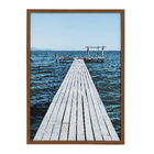 Quadro Contemporâneo Marrom 70x50cm