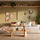 Quadro Contemporâneo Palmeiras Marrom 40x30cm