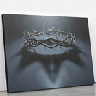 Quadro Coroa De Espinhos Jesus Cristo Foto Canvas 100x70cm