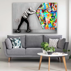 Quadro Cortina Grafite -- Br Artes