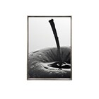 Quadro Cozinha Prata com Vidro 50x70cm Arte Própria