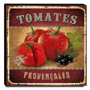Quadro Cozinha Vintage Tomates Canvas 30x30cm-coz95 | Leroy Merlin