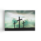 Quadro Cruz Cristianismo Cristão Religião Canvas 140x90cm