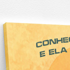 Quadro Cruz Jesus A Verdade Te Libertará Canvas 100x70cm