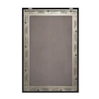 Quadro Curvas Abstratas sem Vidro Tropical Azul 60x40x10 II