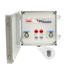 Quadro De 6 Tomadas Canteiro De Obra Cinza Robozinho Strahl