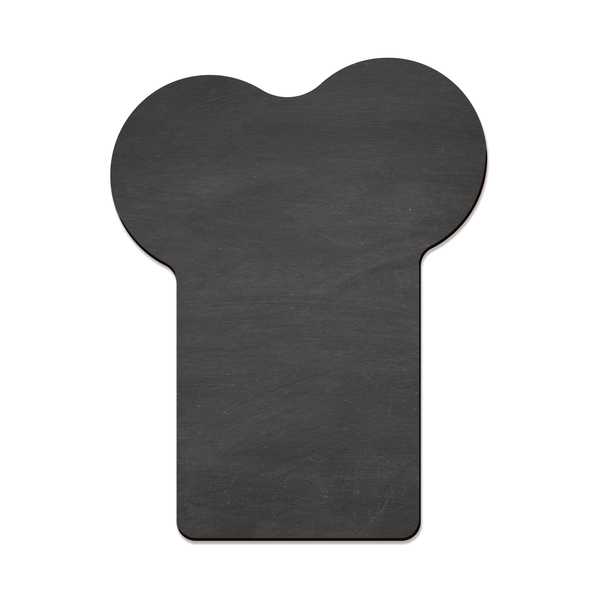 Quadro de Aviso Chapéu de Chefe Lousa Preta 32x41cm