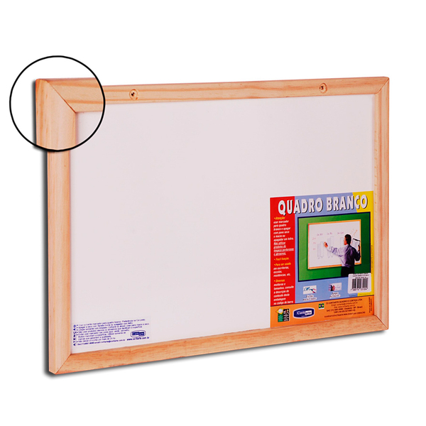 Quadro de Aviso Multiuso Madeira 0,6x0,8cm