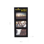 Quadro de Aviso #TBT Preto 18,4x41cm