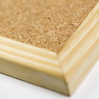 Quadro de Aviso para Fixar Mural Marrom 60x90cm