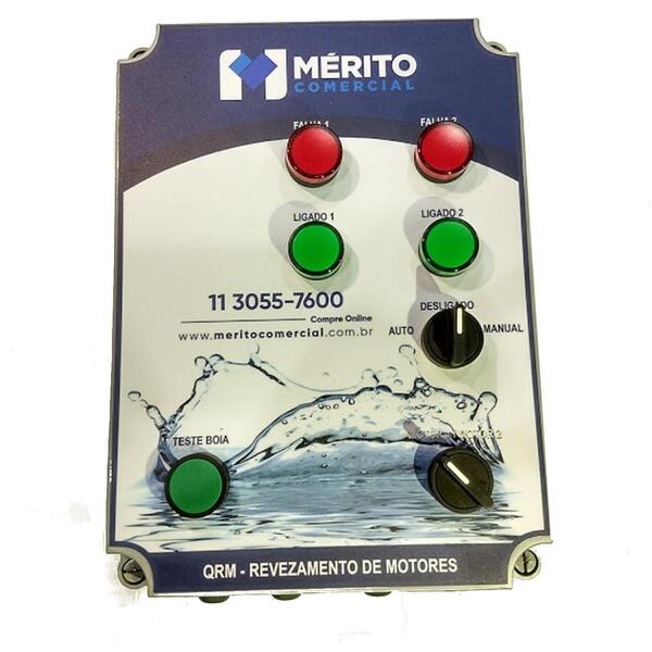 Quadro De Comando Merito Comercial Qrm03 1,5 Cv Trifasico 220