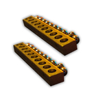 Quadro De Distribuição 12/16 + Kit Barramentos Embutir Tigre