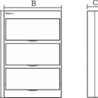 Quadro De Distribuição Para 24 Disjuntores Sobrepor - Enerbra