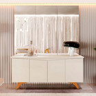 Quadro De Espelho Triplo Decorativo Mavaular