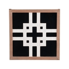 Quadro De Madeira Com Desenhos Geometricos