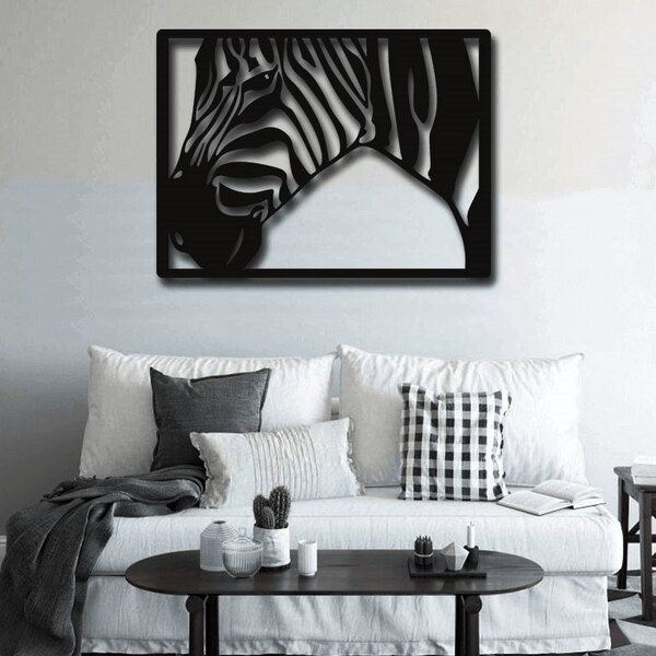 Quadro De Parede Árvore Em Mdf - Cavalos