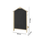 Quadro De Parede Casinha Lousa Wall -  Natural/preto