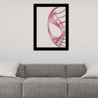 Quadro De Parede Decoração Herói Homem Aranha Rose 50x40cm