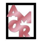 Quadro De Parede Decorativo Amor Letras Mdf 6mm Rose 40x33cm