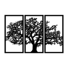 Quadro De Parede Decorativo Natureza Árvore Mdf 6mm 50x79cm