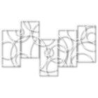 Quadro De Parede Molduras 5 Peças Em Mdf-branco