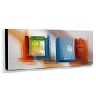 Quadro De Pintura Abstrato 40x105cm-1659