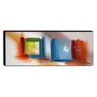 Quadro De Pintura Abstrato 40x105cm-1659