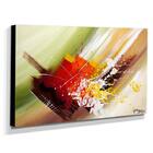 Quadro De Pintura Abstrato 60x105cm-1524