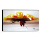 Quadro De Pintura Abstrato 60x105cm-1625