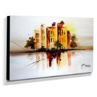 Quadro De Pintura Abstrato 60x105cm-1627