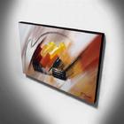 Quadro De Pintura Abstrato 60x105cm-1653