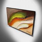Quadro De Pintura Abstrato 70x120cm-1466