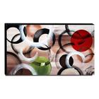 Quadro De Pintura Abstrato 70x120cm-1568