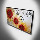 Quadro De Pintura Abstrato 70x120cm-1681