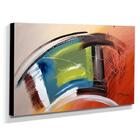 Quadro De Pintura Abstrato 70x120cm-1695
