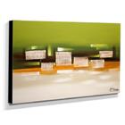 Quadro De Pintura Abstrato 70x120cm-1793