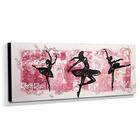 Quadro De Pintura Bailarina 40x105cm-1437