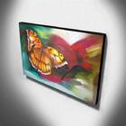 Quadro De Pintura Borboleta 70x120cm-0733
