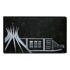 Quadro De Pintura Brasília 60x120cm - 0420