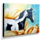 Quadro De Pintura Cavalo 80x110cm - 0442