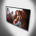 Quadro De Pintura Cigana 70x120cm-1586
