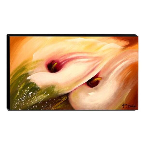 Quadro De Pintura Copo De Leite 70x120cm-1542