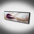 Quadro De Pintura Copo De Leite Roxo 40x105cm-1628