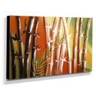 Quadro De Pintura Decorativo Bambu 60x105cm-1476
