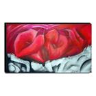 Quadro De Pintura Floral 60x105cm-0545