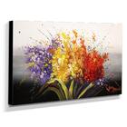 Quadro De Pintura Floral 60x105cm-1277