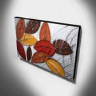 Quadro De Pintura Folhagens 70x120cm-1137