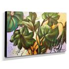 Quadro De Pintura Folhagens 70x120cm-1148